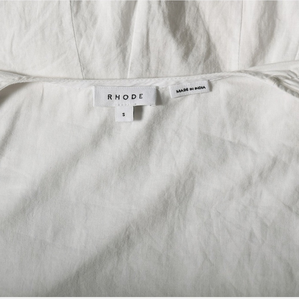RHODE White Women's Intimate Robe - Picture 8 of 8